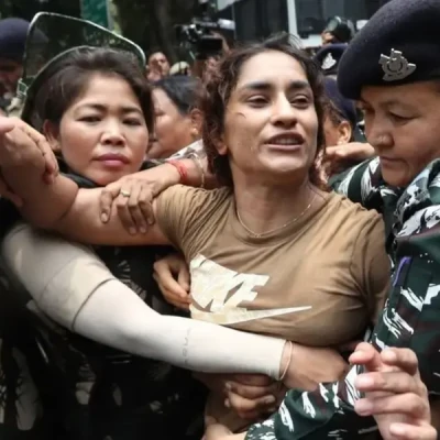 Vinesh Phogat: India's best wrestler returns medal amid sexual assault allegations.