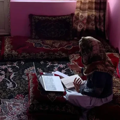 I defy Taliban bans, fight against despair and teach in secret.