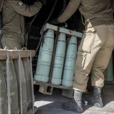 The United States stopped sending weapons and supplies to Israel for the military.