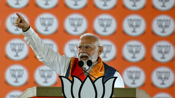 Modi targets Pakistan amid election fervor in India.