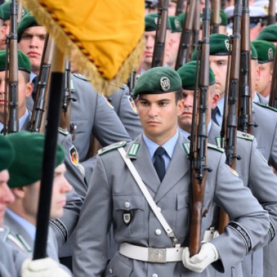 Germany starts to undergo militarization: When was this last observed?