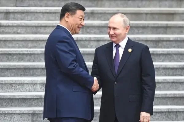 Old friends—Putin arrives in China for a state visit and meets with Xi Jinping