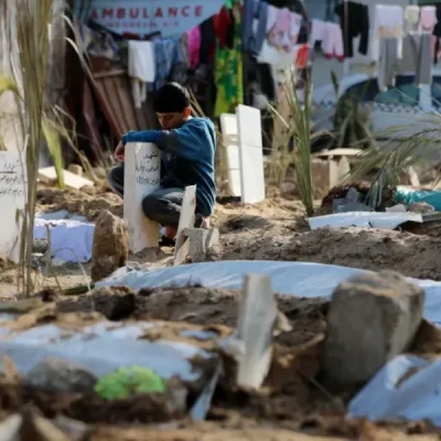 'Breathe': My two hours in the rubble of Gaza after the Israeli attack