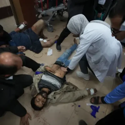 Hundreds of people have disappeared from Al-Aqsa Hospital in the Gaza Strip due to Israeli military shelling.