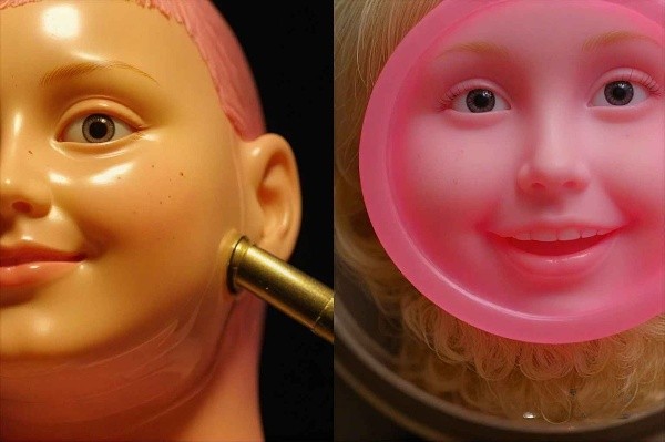 Japanese Scientists Create Smiling Robot with Living Skin