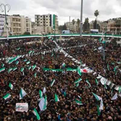 'The revolution will continue': Syrian protesters pledge ahead of 2024