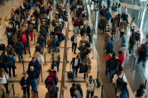 امریکہ نے ایک دن میں ریکارڈ 2.99 ملین ہوائی مسافروں کی جانچ کی۔