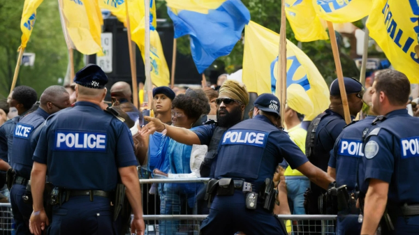 India has accused Canada of 'celebrating terrorism'.