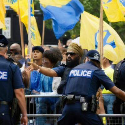 India has accused Canada of 'celebrating terrorism'.