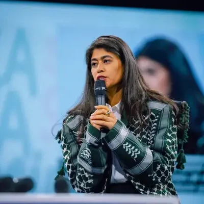 Palestine is a European issue": European Parliament candidate Rima Hassan