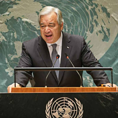 اسرائیل کا اقوام متحدہ کے سربراہ انٹونیو گوٹریس کو "پرسونا نان گراٹا" قرار دینا