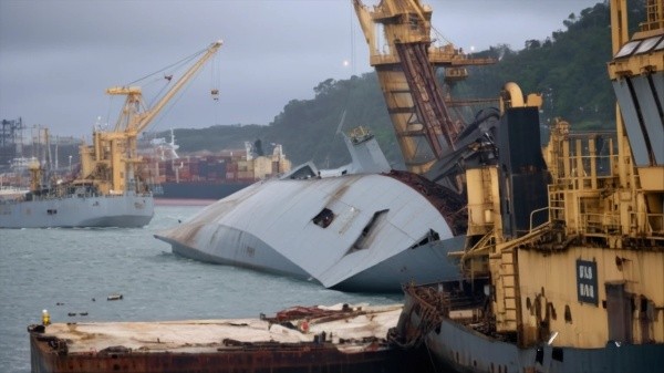 Indian Warship Suffers Devastating Fire During Refit at Mumbai Dockyard