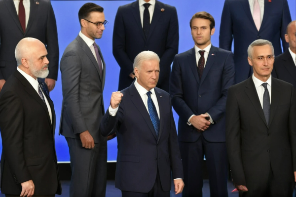 NATO pledges $43 billion in aid to Ukraine, affirming its "irreversible path" to membership.